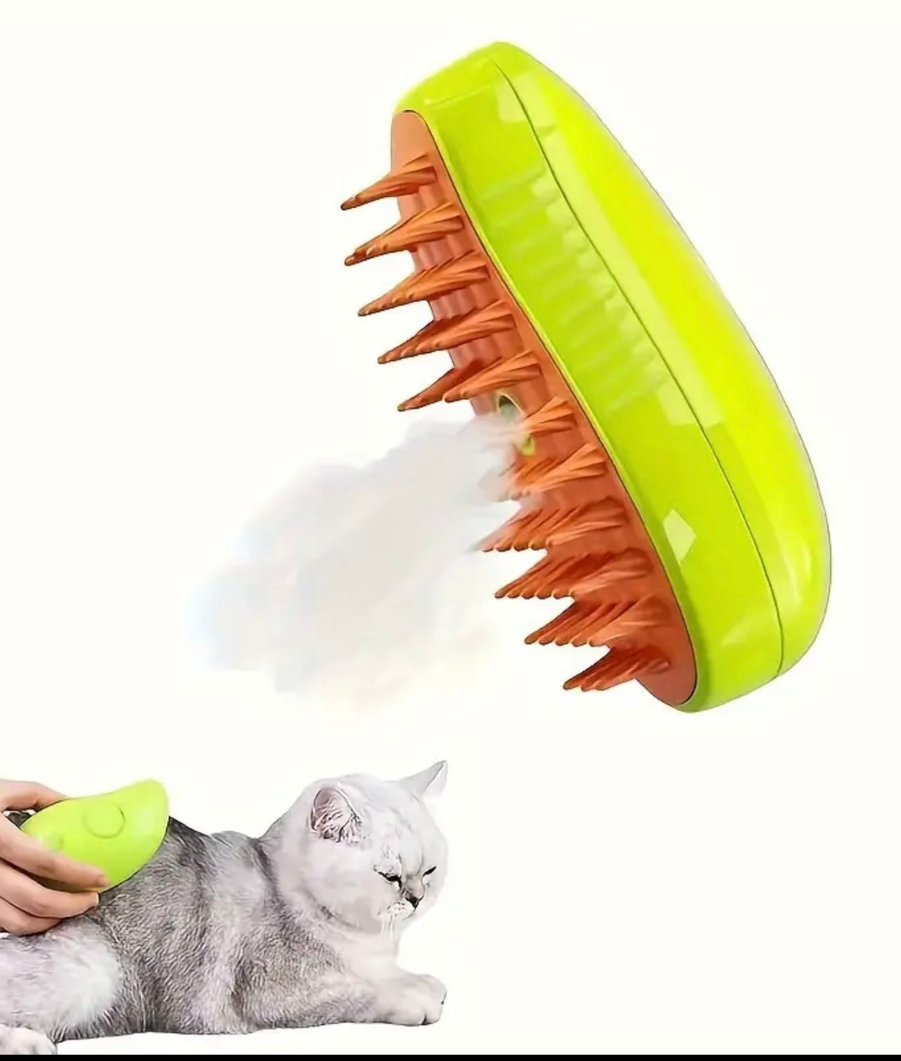 🎁 Cepillo vapor para  mascota
