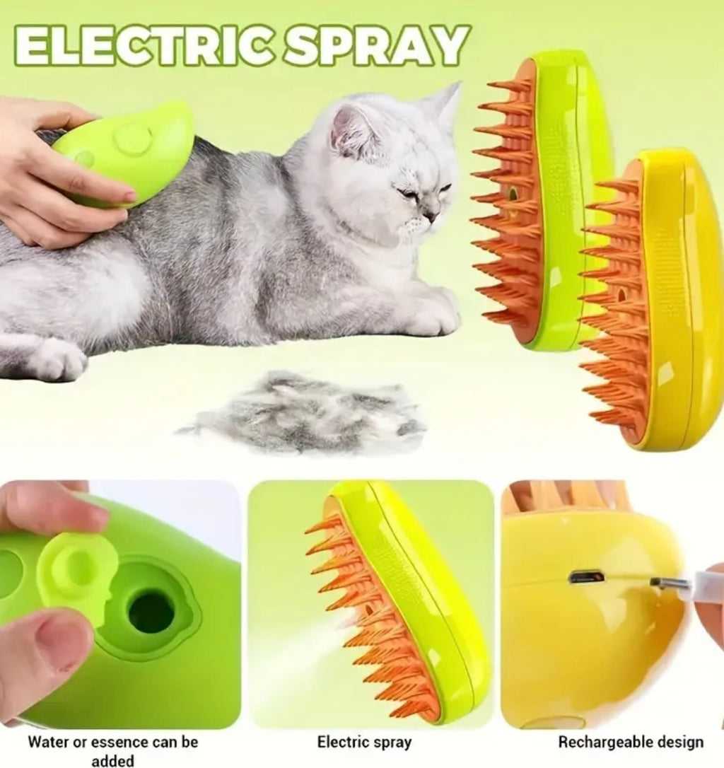 🎁 Cepillo vapor para  mascota