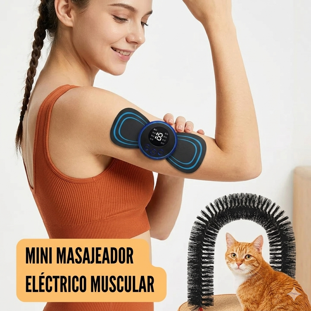 MINI MASAJEADOR ELÉCTRICo