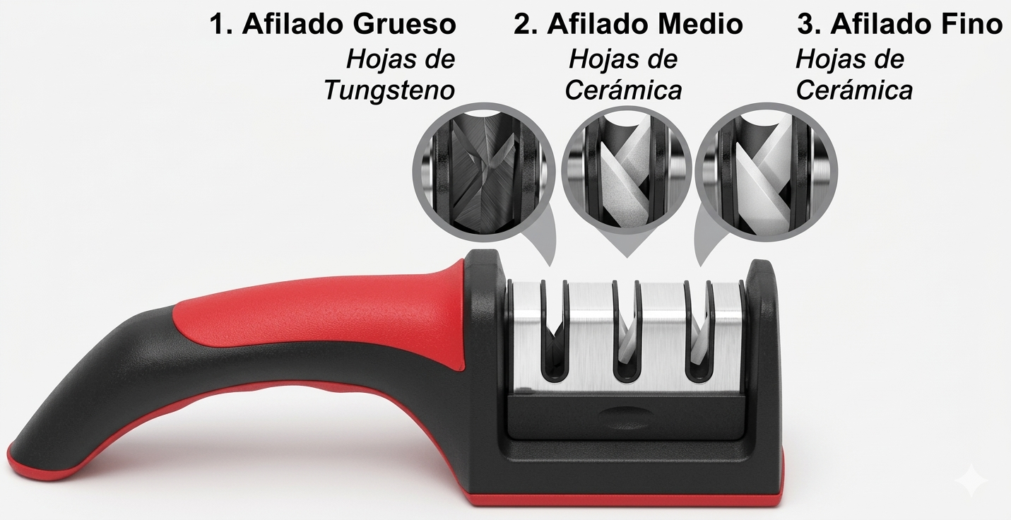 Afilador De Cuchillos Para Cocina