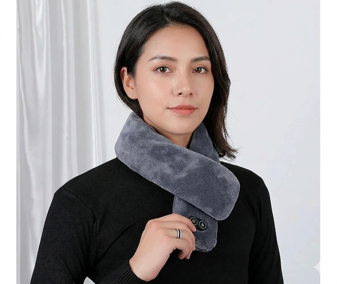 BUFANDA MASAJEADOR CERVICAL CALEFACTOR