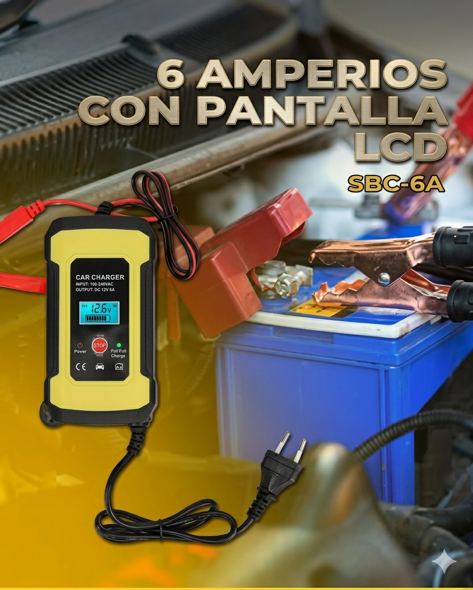 X - CARGADOR DE BATERIA DE EMERGENCIA