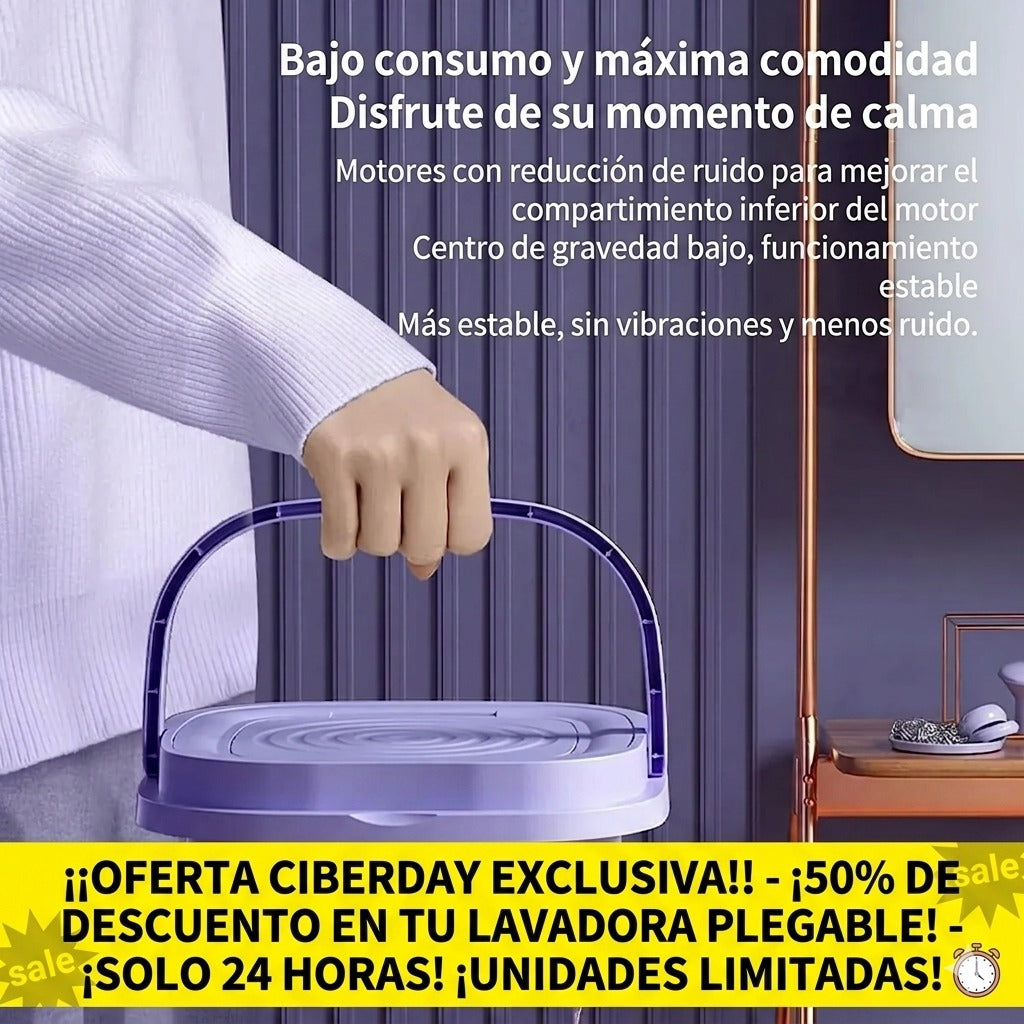 Mini Lavadora Portatil