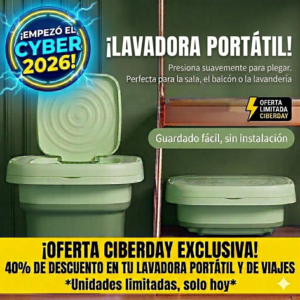 Mini Lavadora Portatil