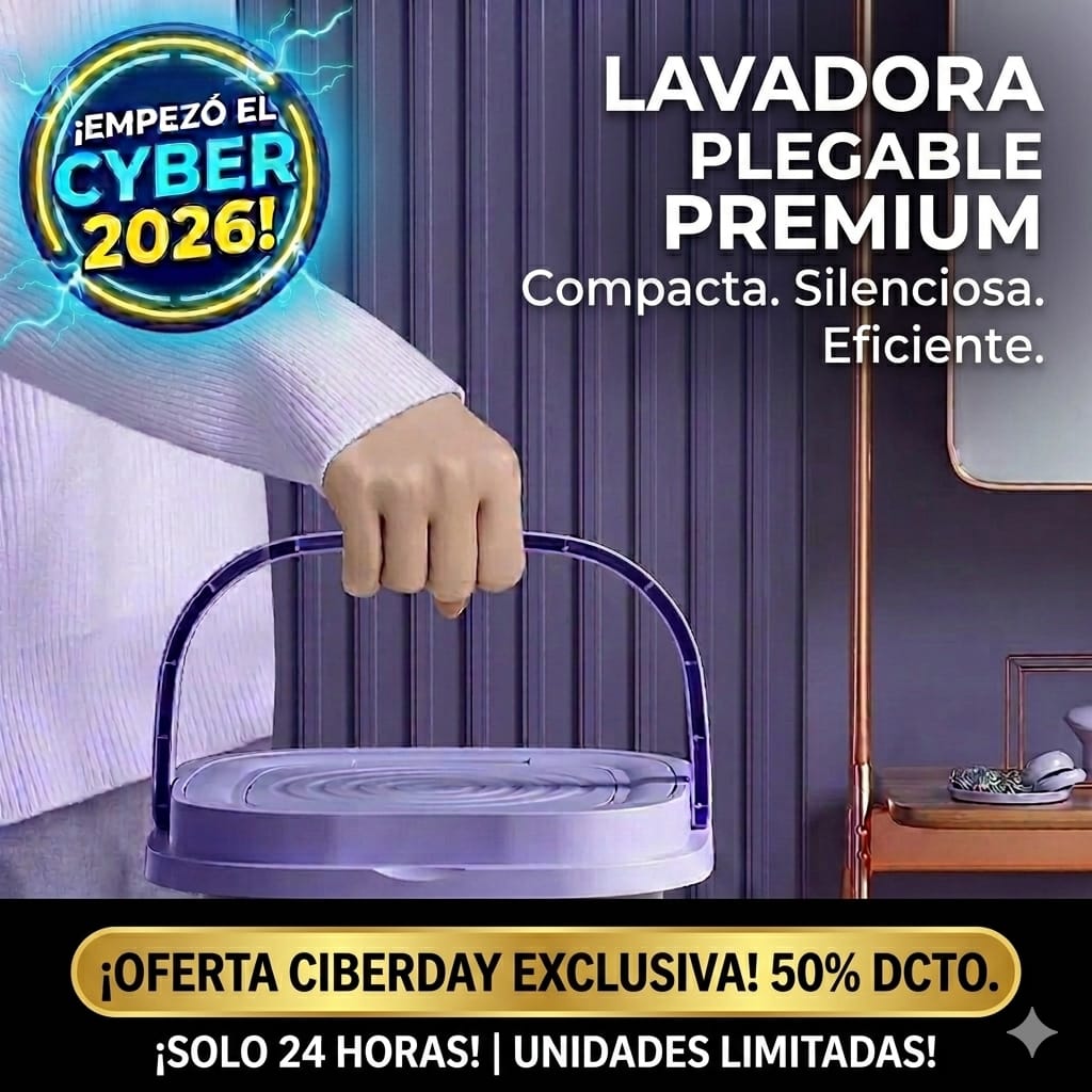 Mini Lavadora Portatil